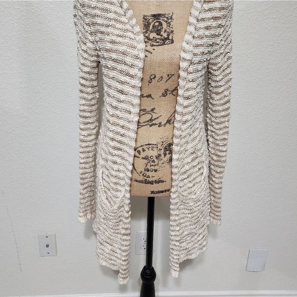 Anthropologie  x moth nubby long hooded sweater tunic disaster size small‎ - Picture 5 of 7